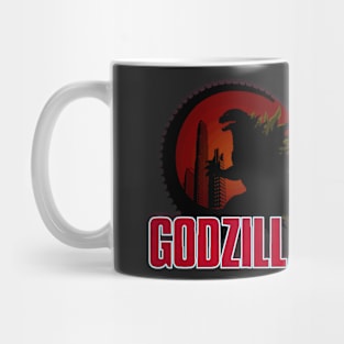 Godzilla Silhouette Mug